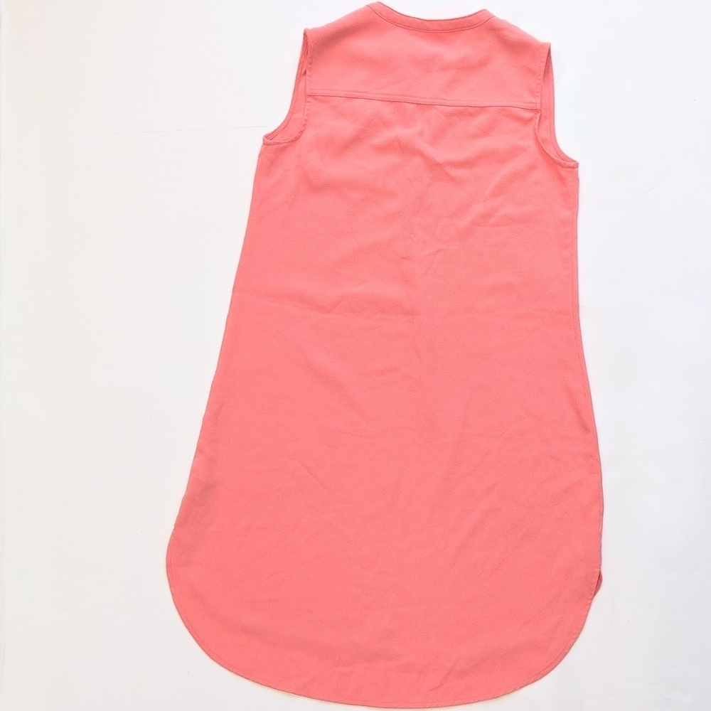 ⚡Women Merona Coral Tie-Neck Sleeveless Smocked Dress - Picture 2 of 4